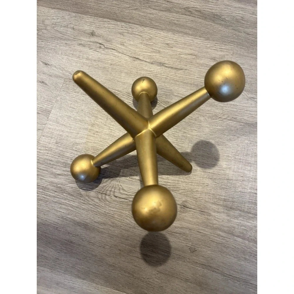 Bronze Finish Cast Iron Jack Jax 6” MCM Style Decor